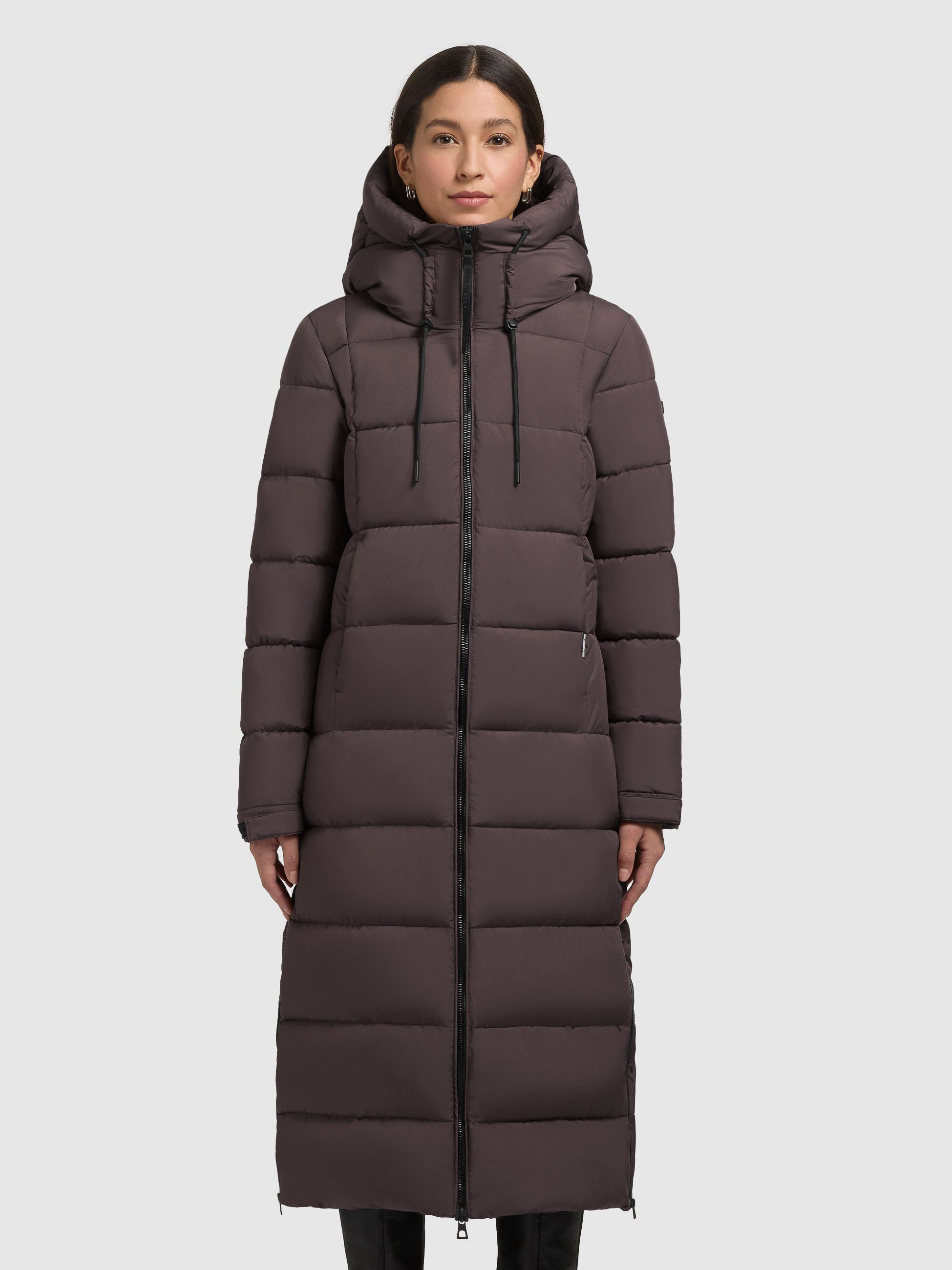 khujo-deria4-moody-plum-mantel-damen-wadenlanger-steppmantel-regular-fit image 4