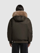 khujo-jacket-cela-forest-green-damen-bomberjacke image 3