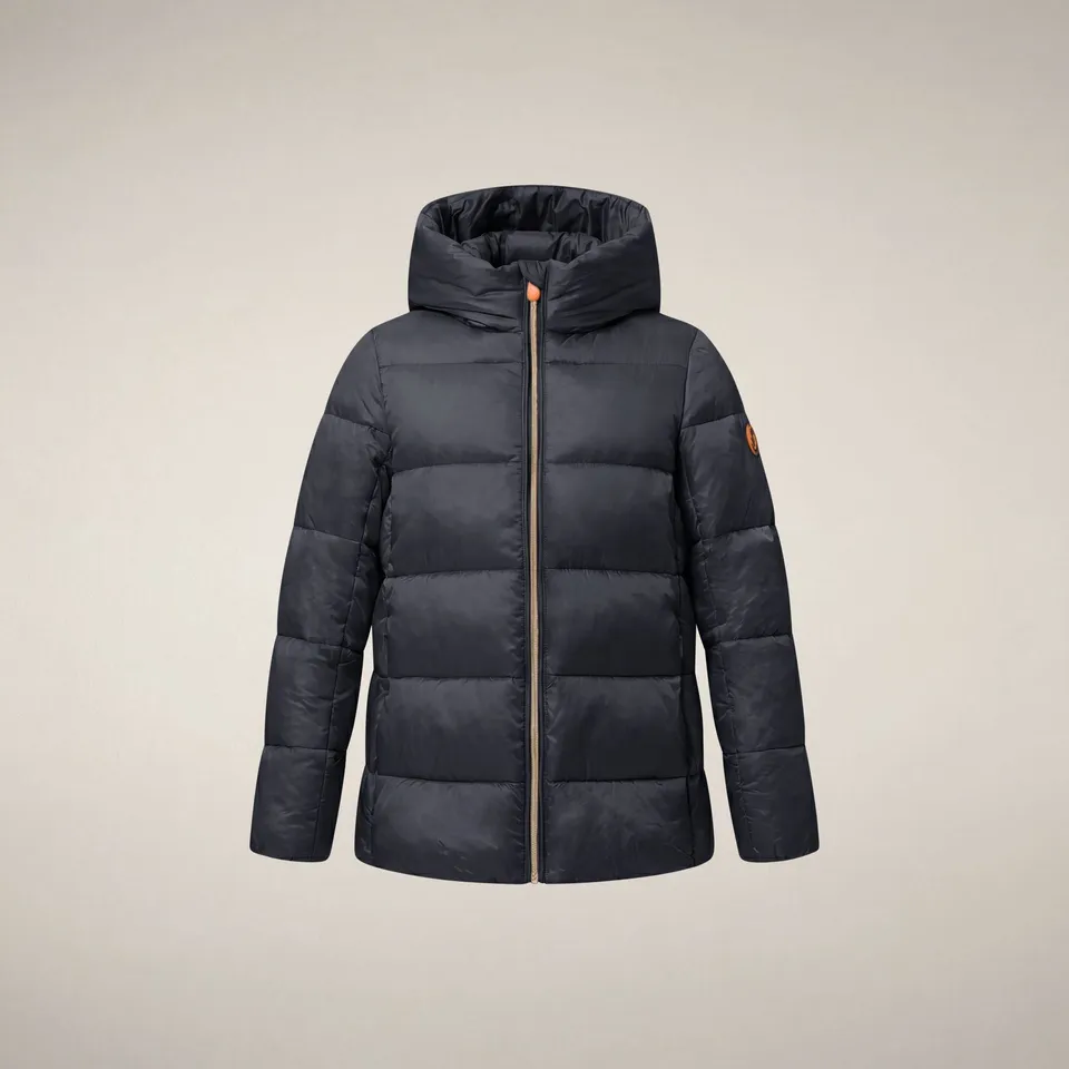save-the-duck-gracie-pufferjacke-m-dchen-blau-schwarz-a-linie image 1