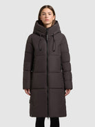 khujo-jasmine-damen-coat-moody-plum image 4