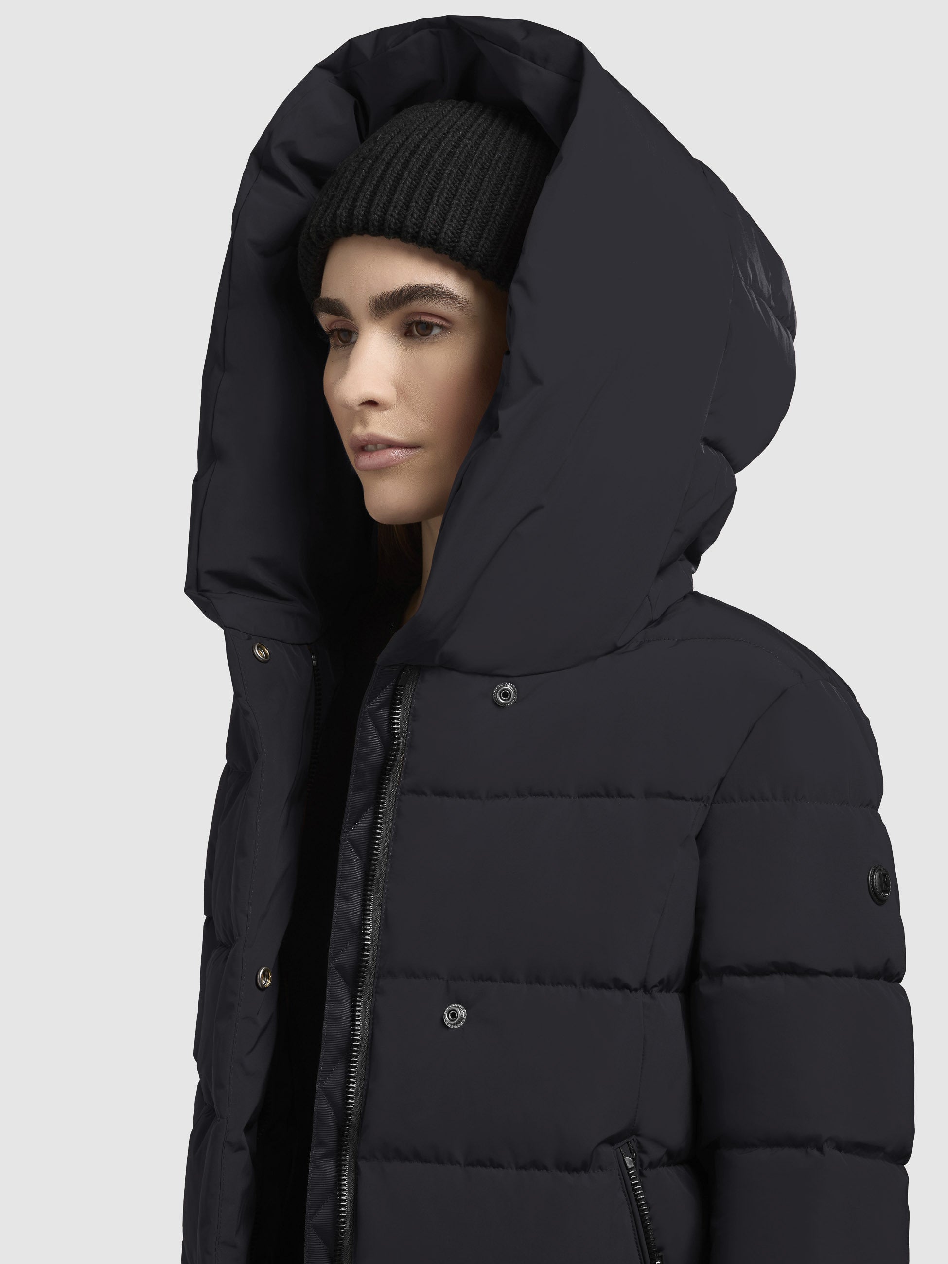 khujo-jacke-camea-schwarz-damen-steppjacke-h-ftlang-regular-fit image 7
