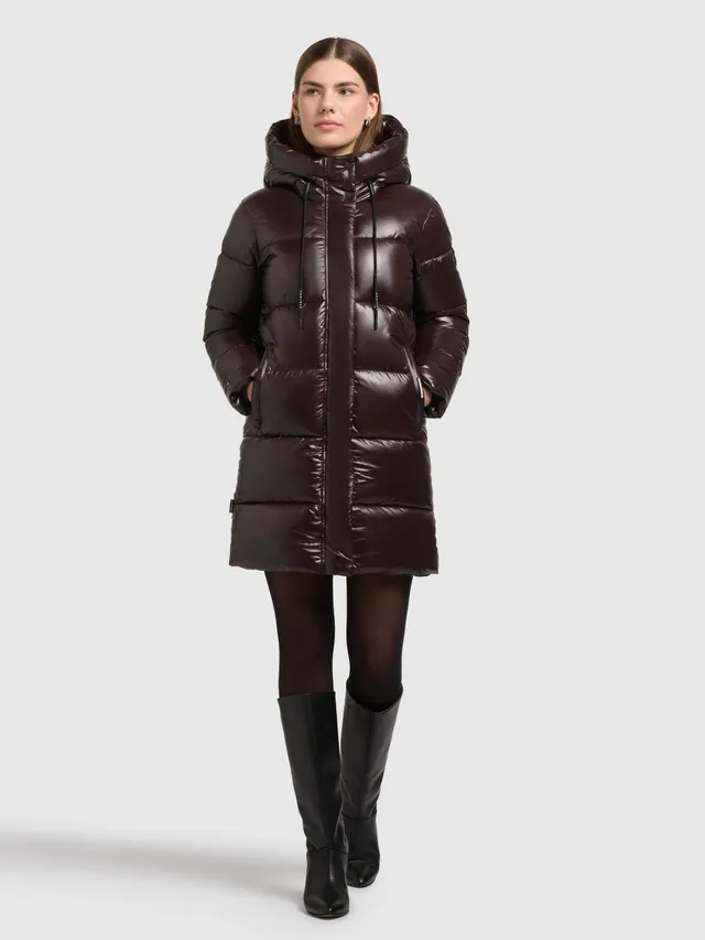 khujo-jacke-janou-moody-plum-damen-winterjacke-mit-kapuze image 1