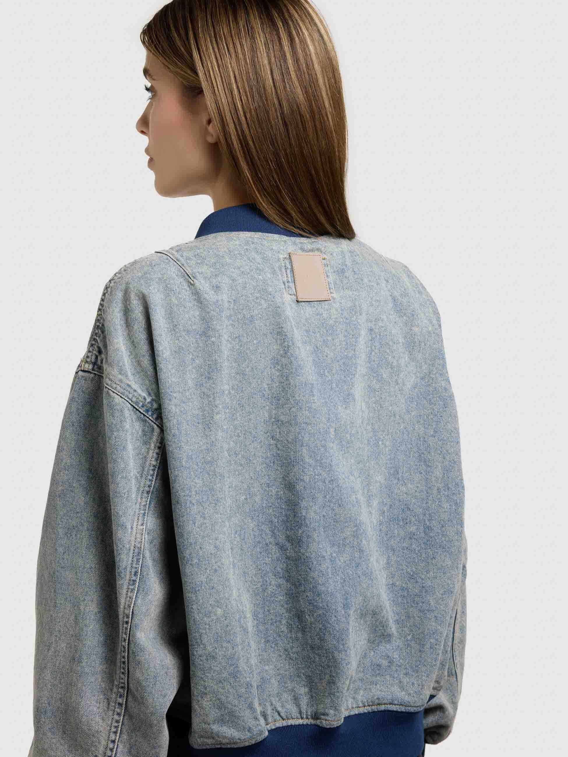 khujo-jacke-sissi-blue-acid-damen-bomberjacke-blouson-denim-vintage-look image 8