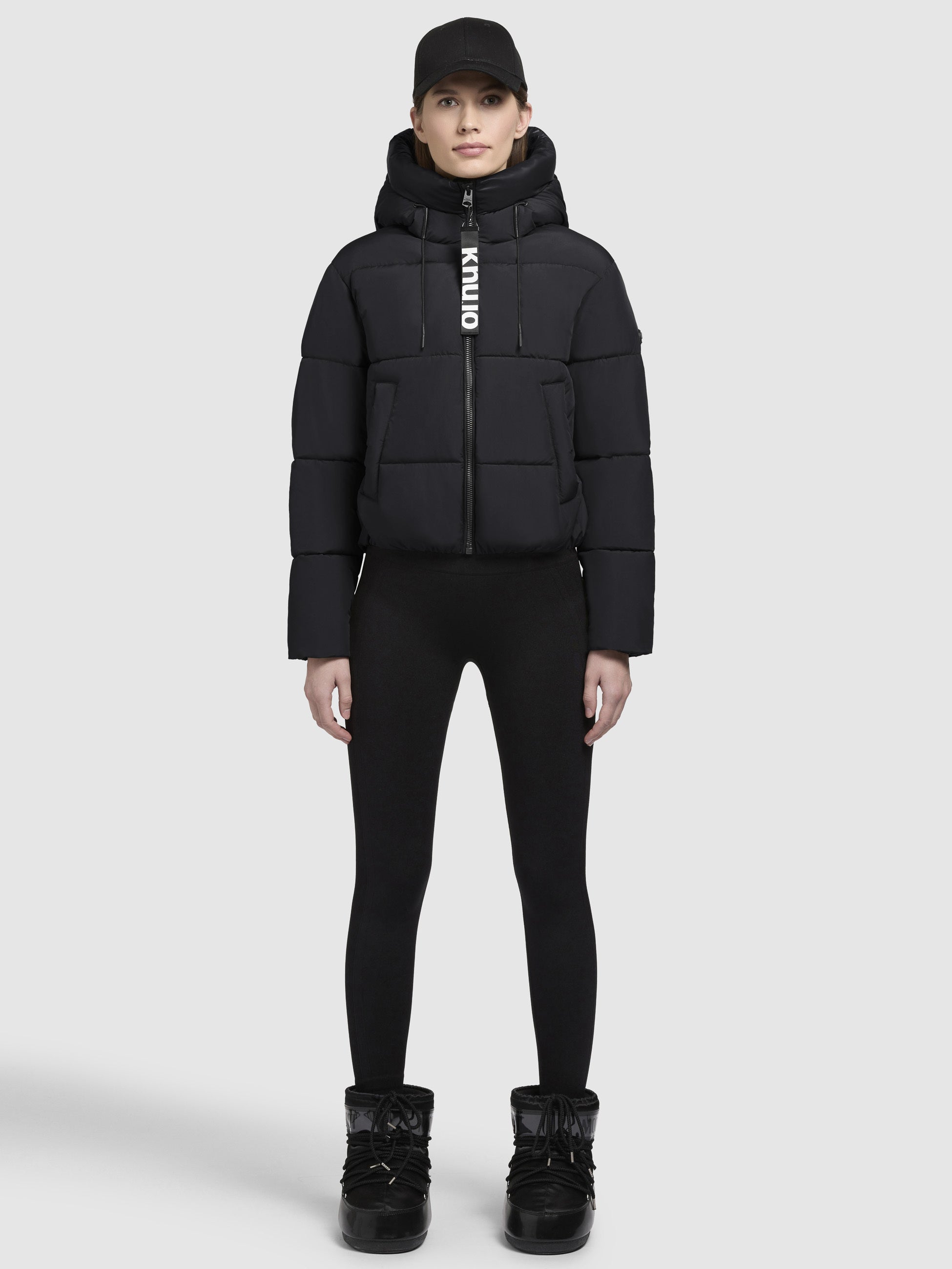 khujo-elida-damen-steppjacke-schwarz-loose-fit image 1