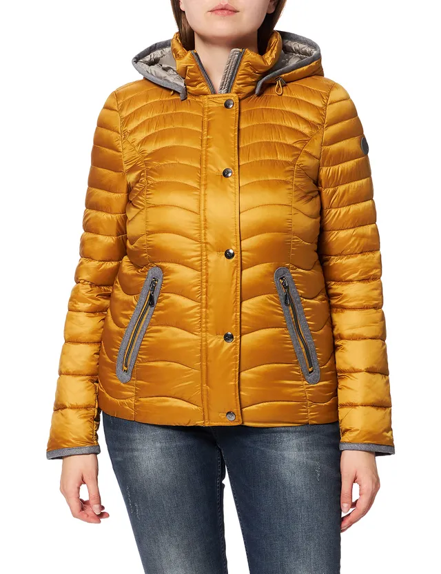 gil-bret-damen-arizona-steppjacke-aus-nylon-mit-kunstdaunen-und-abnehmbarer-kapu image 1