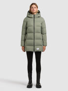 khujo-jacket-tanare3-muted-green-wattierte-steppjacke-regular-fit-damen image 2