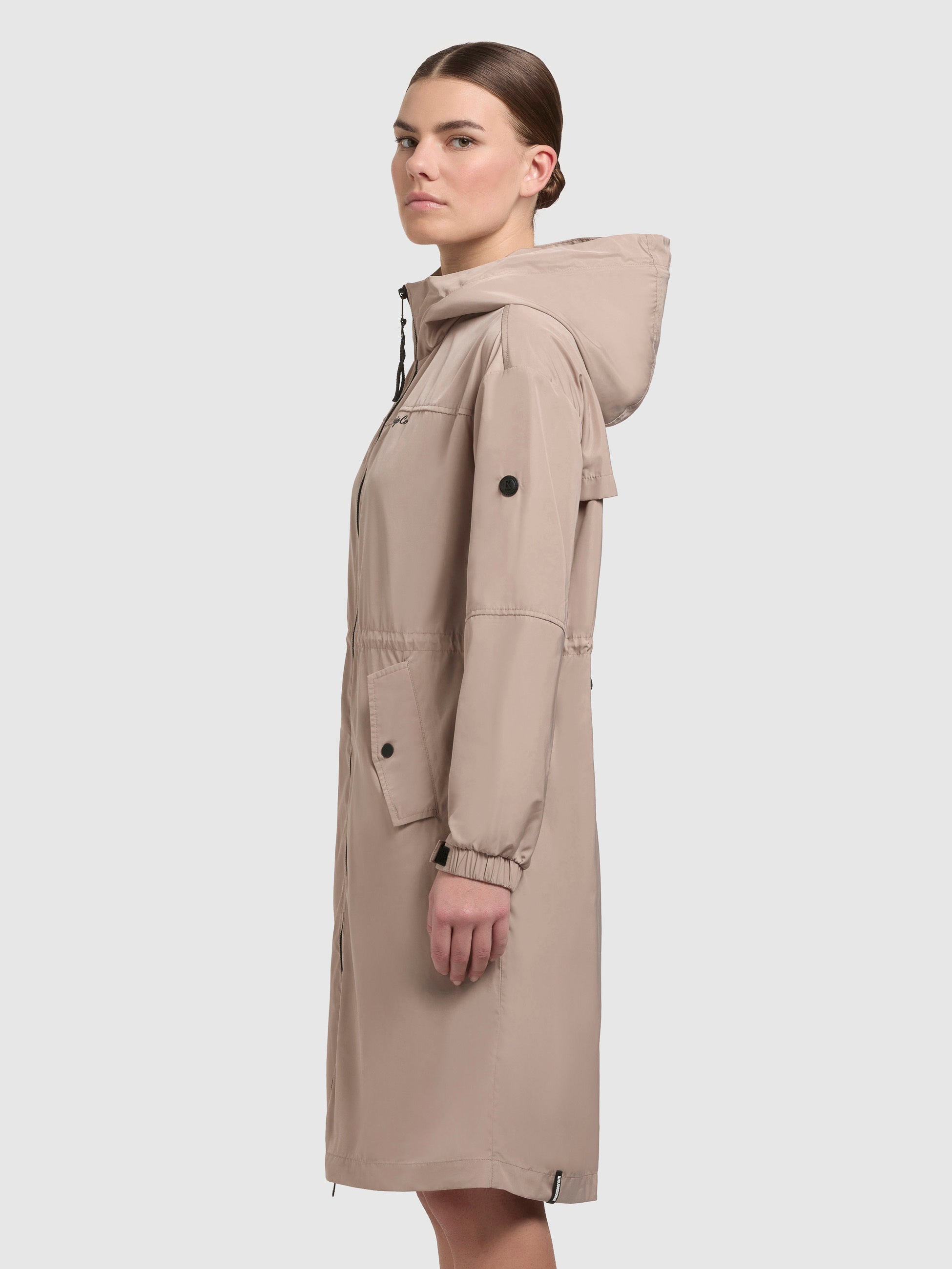 khujo-mantel-zlata-beige-sommerparka-knielang-mit-doppelter-kapuze-f-r-damen image 5