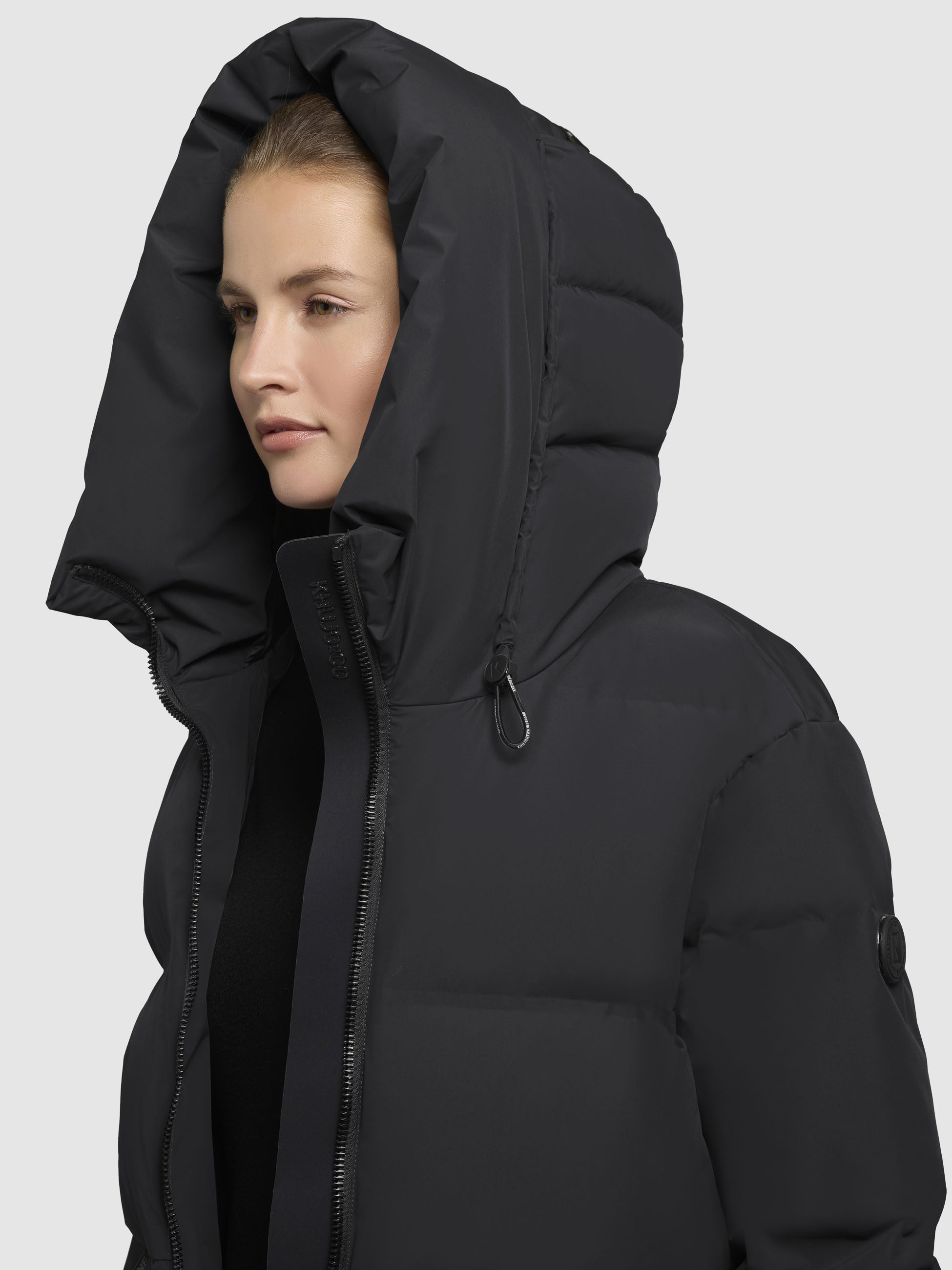 khujo-jacke-ellis-schwarz-steppjacke image 7