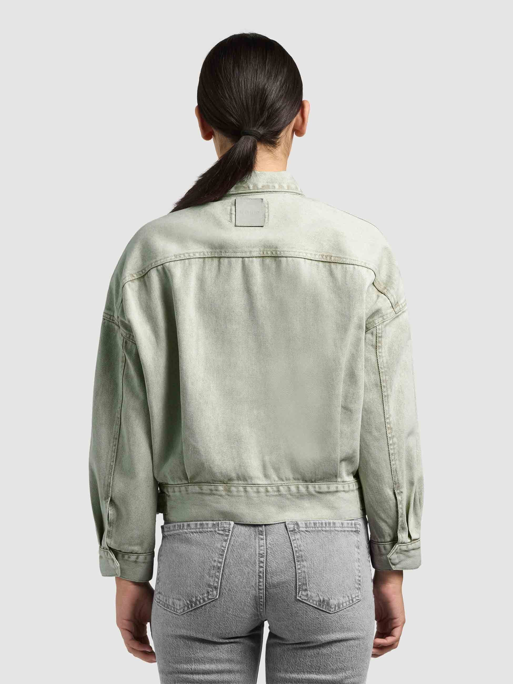 khujo-jacke-nelina-seagreen-damen-jeansjacke-h-ftlang-aus-baumwoll-denim image 3