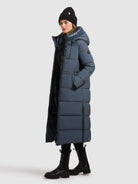 khujo-coat-velia-dim-blue-warm-wattierter-damen-wintermantel image 2