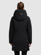 khujo-ivana-mantel-black-kurzer-wattierter-steppmantel-mit-herausnehmbarem-einsa image 3