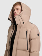 khujo-coat-morse2-cookie-beige-damen-steppmantel-mit-kapuze image 7