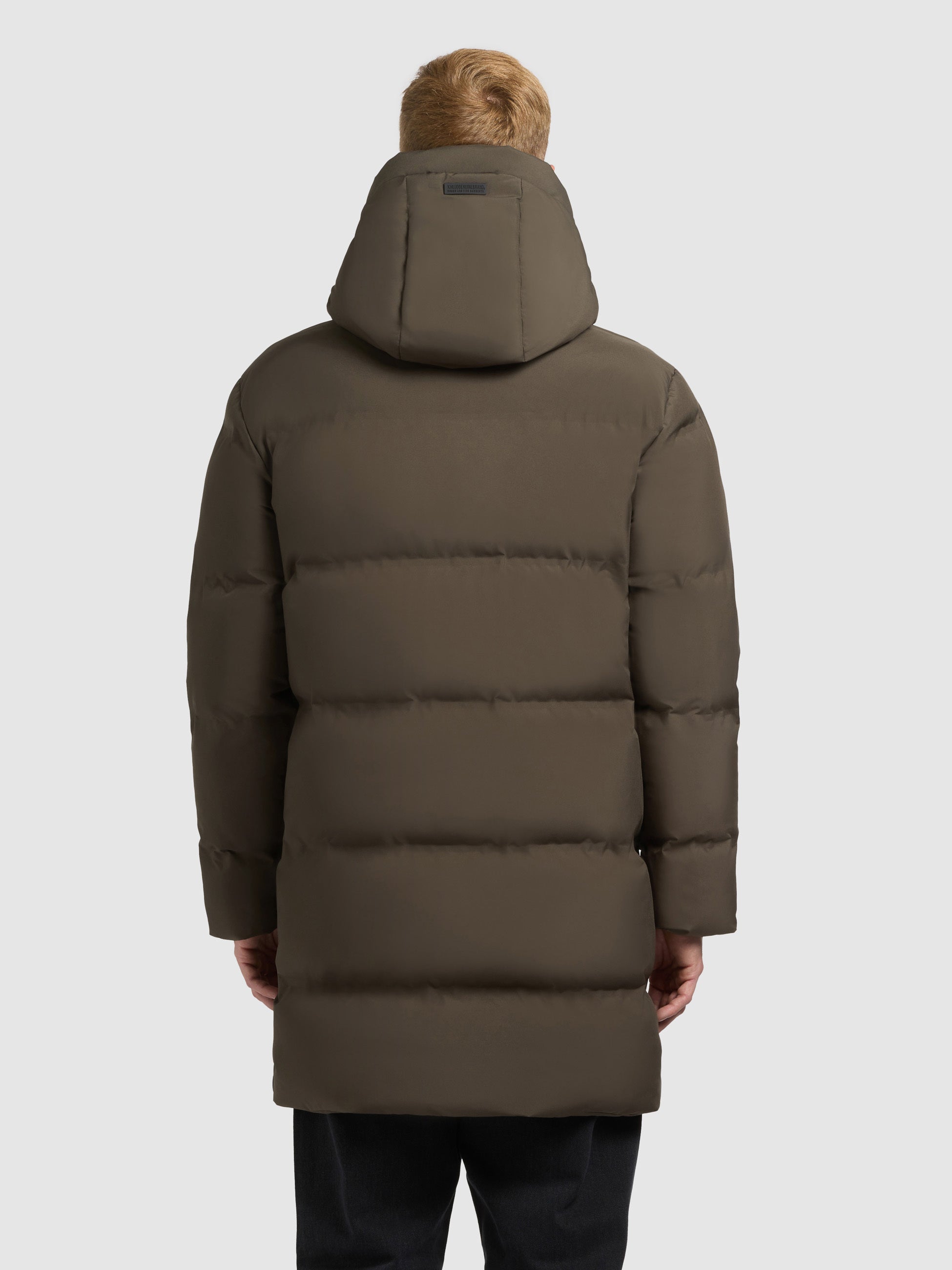 khujo-morse2-dark-green-steppmantel-loose-fit-einfarbig image 3