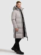 khujo-jacket-dash-damen-steppmantel-knielang-nimbus-gray image 6