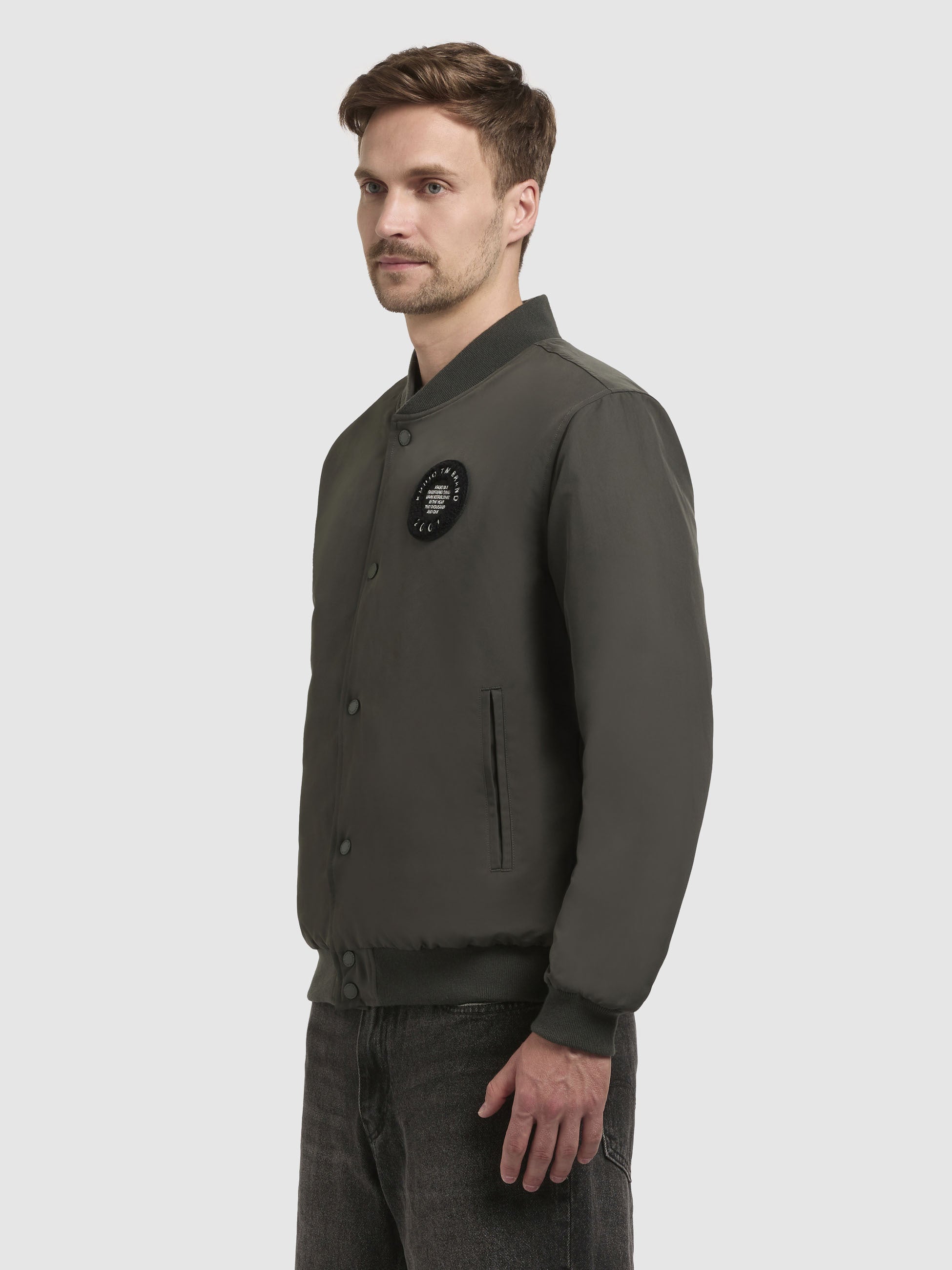 khujo-jacke-cicco-collegejacke-dunkelgr-n image 5