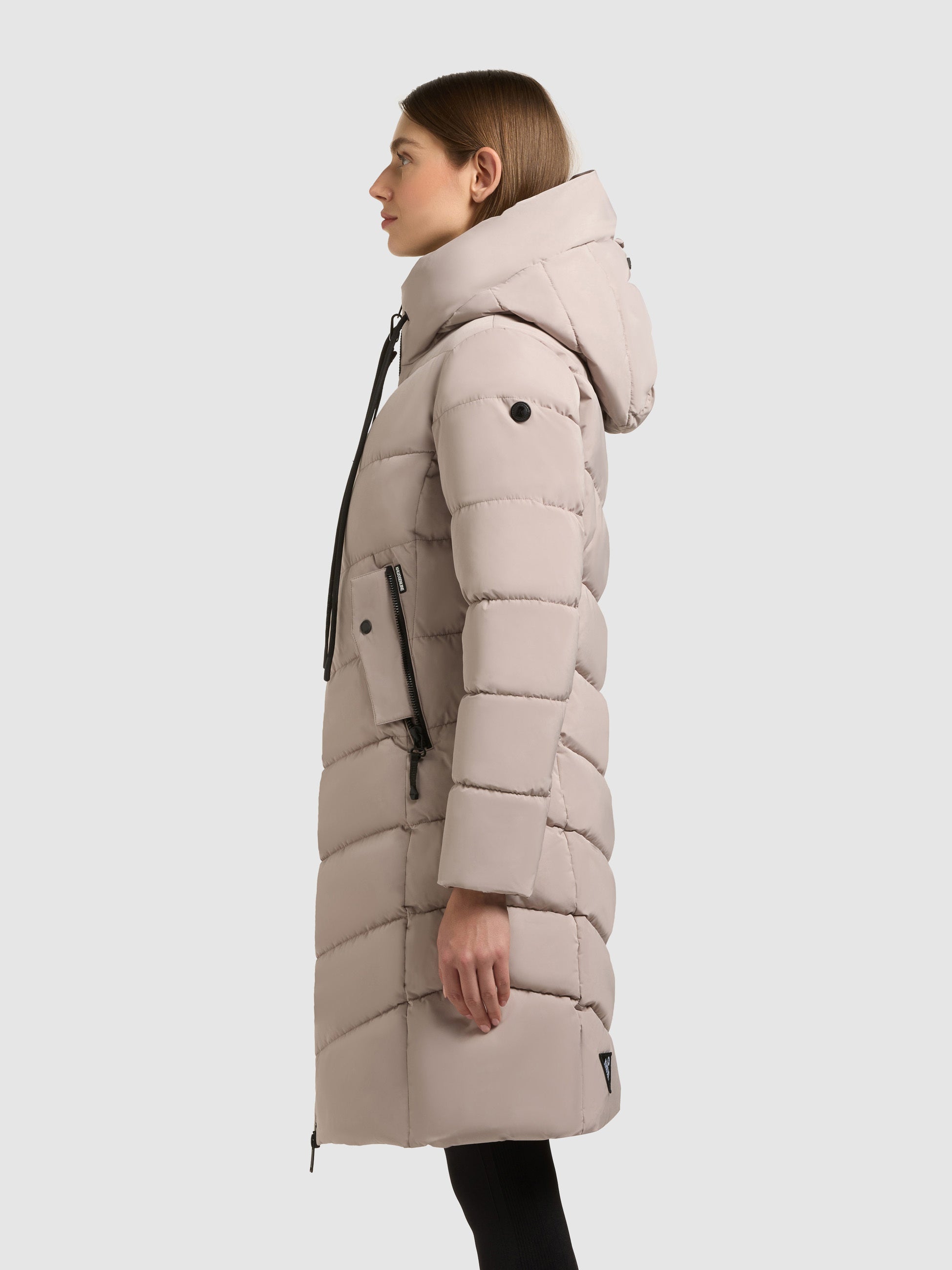 khujo-mantel-mikia3-dusty-beige-knielanger-damen-steppmantel-mit-kapuze image 5