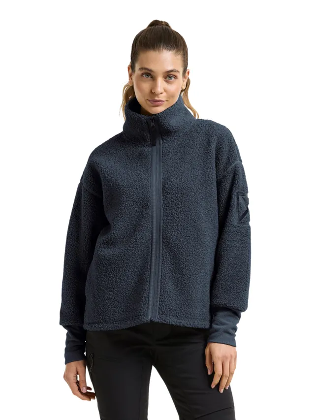 didriksons-melissa-sherpa-teddy-fleecejacke-damen-full-zip-2 image 1