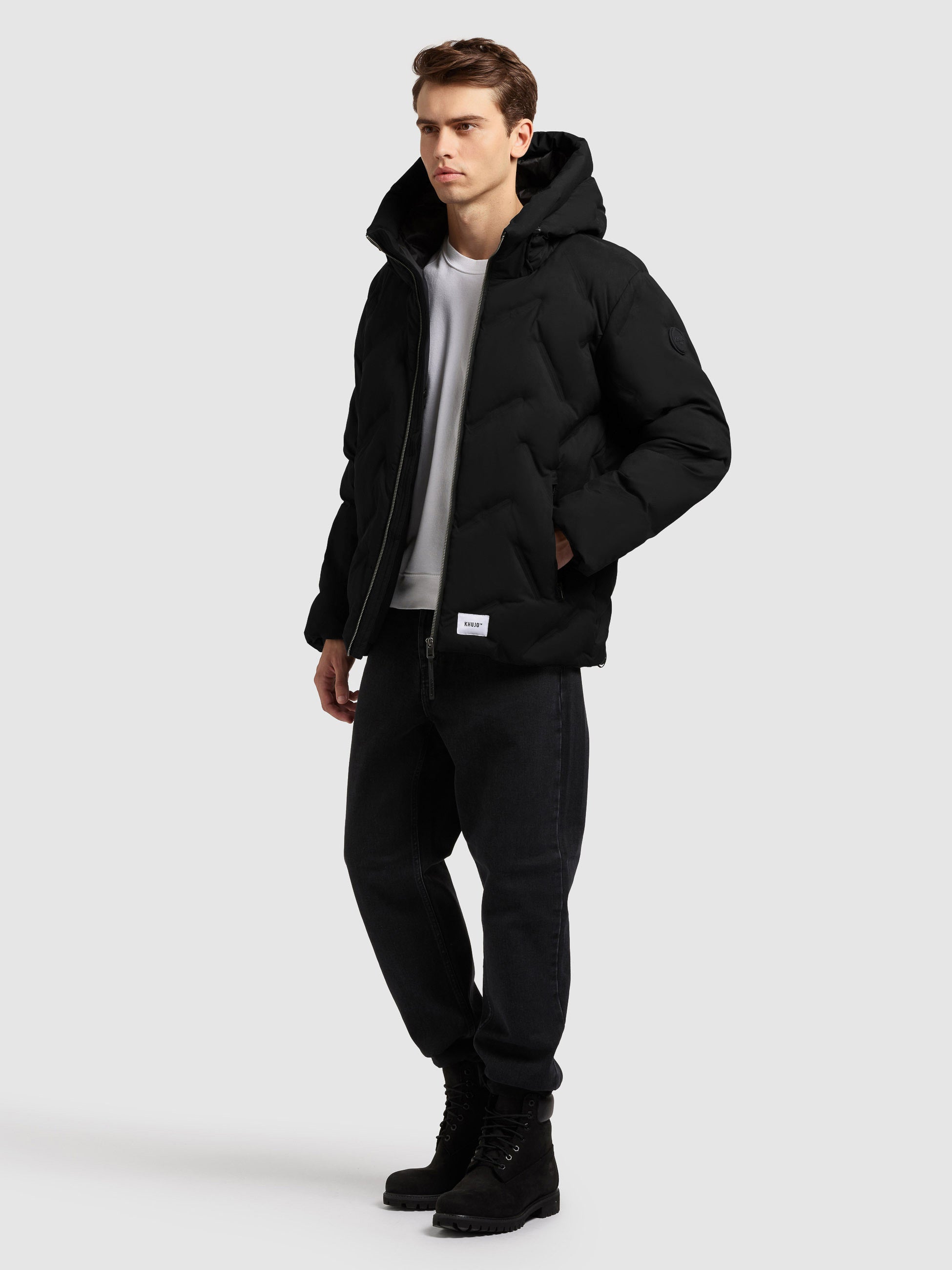 khujo-jacke-onert-black-steppjacke-h-ftlang-mit-kapuze image 6