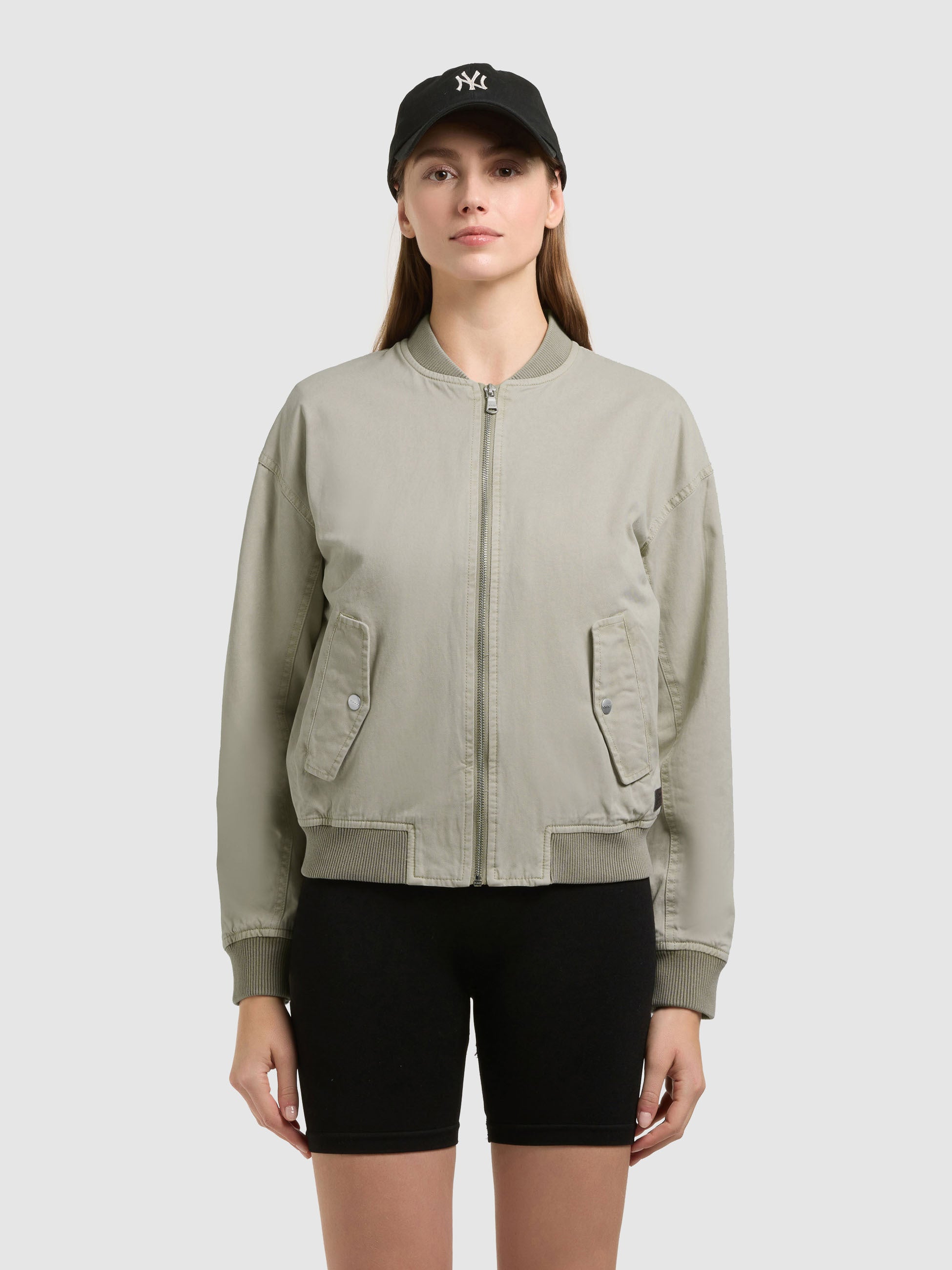 khujo-blousonjacke-inie-mint-green-damen-baumwoll-twill image 4