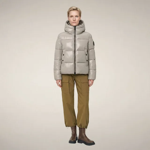 save-the-duck-biddy-damen-steppjacke-beige-rainy-gl-nzend image 1
