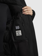 khujo-mantel-lola-schwarz-damen-stepp-kurzmantel-regular-fit image 8