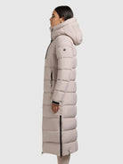 khujo-coat-deria4-dusty-beige-steppmantel-wadenlang-regular-fit image 5