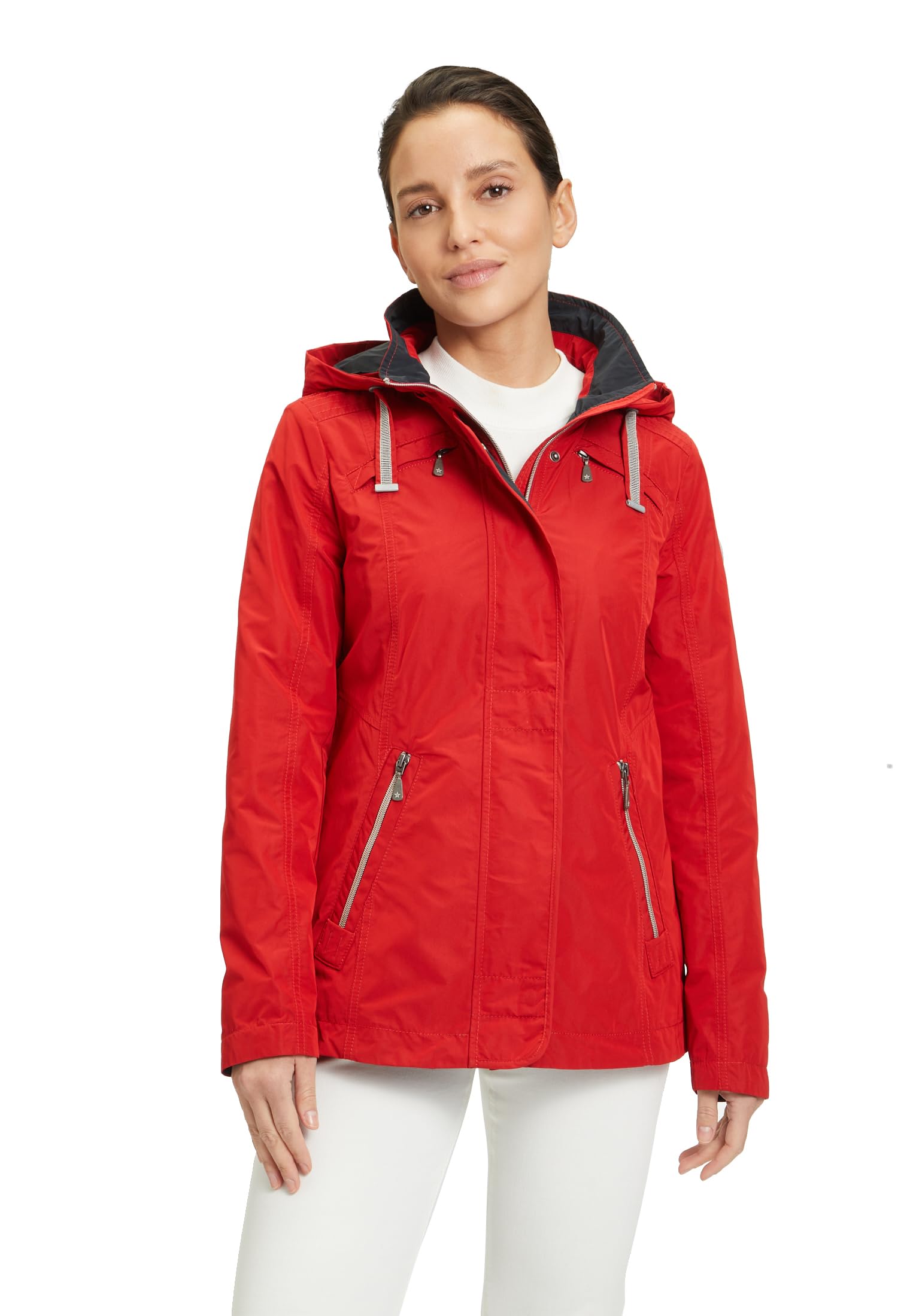 gil-bret-dublin-damen-sommerjacke-rosa-mit-karofutter-steppdetails image 2