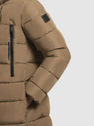 khujo-mantel-unker-hellbraun-gesteppter-damen-parka-loose-fit image 8