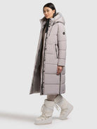 khujo-coat-velia-blizzard-gray-wintermantel-lang-mit-kapuze-f-r-damen image 2