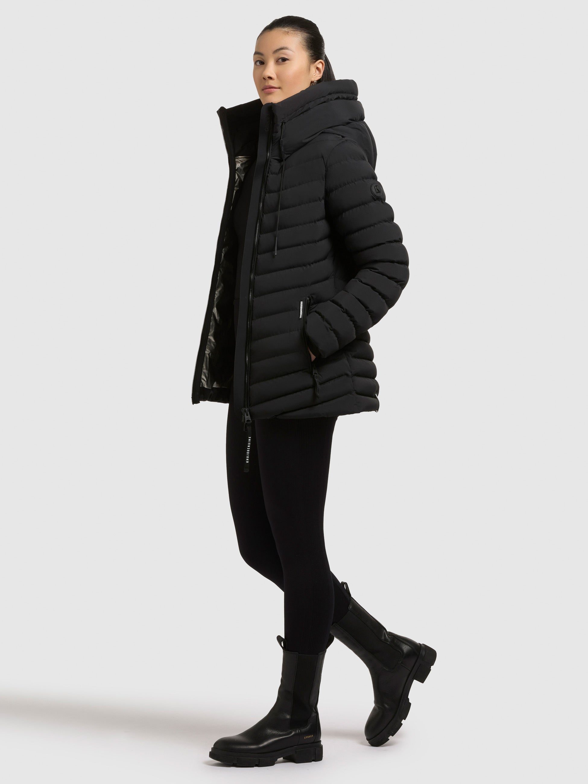 khujo-jacke-pace2-port-blue-damen-steppjacke image 2