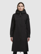 khujo-pinax-damen-sommer-parka-black-knielang image 4