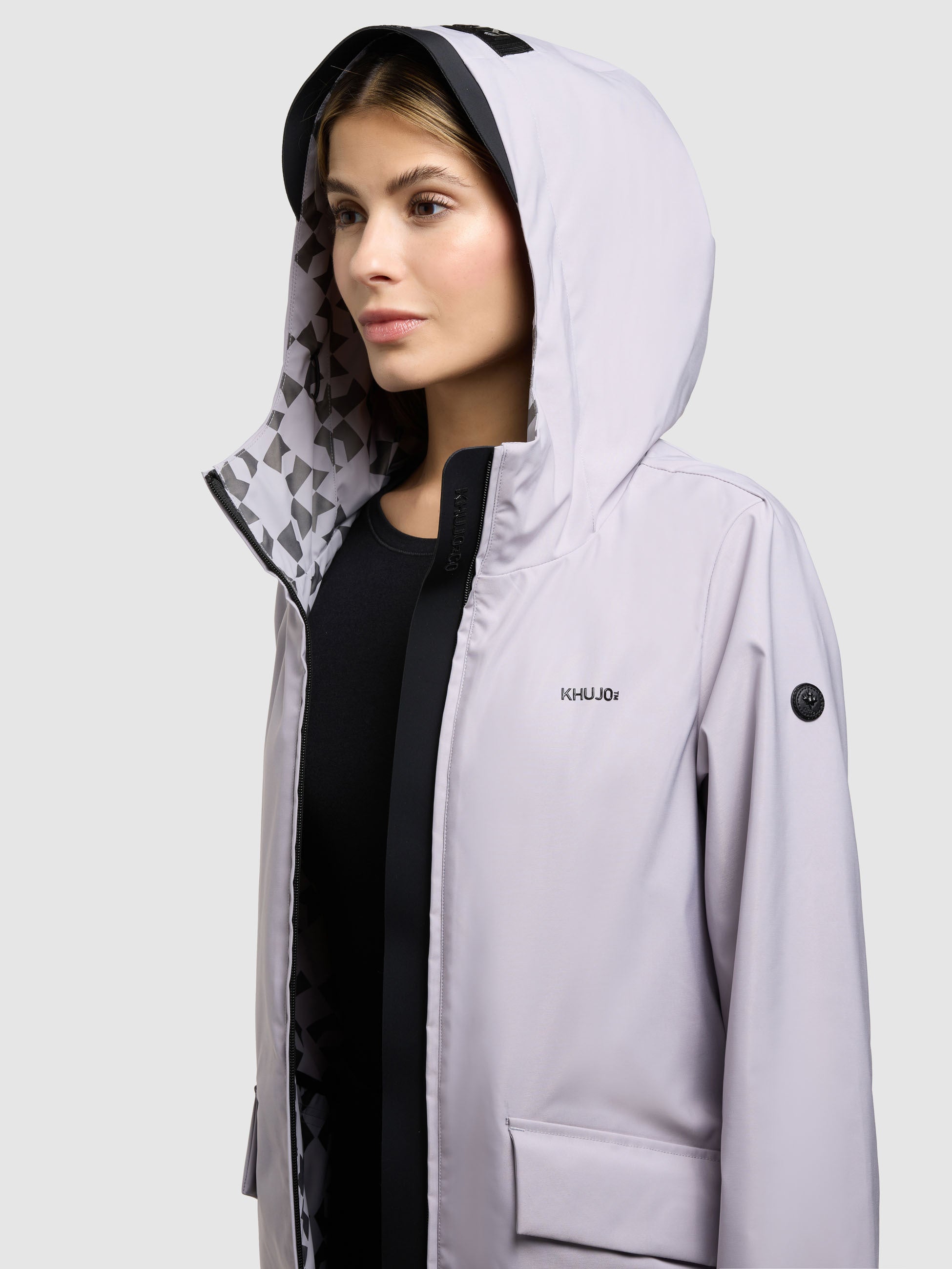 khujo-jacke-femke2-summer-lilac-damen-parka-slim-fit-regenfest image 8