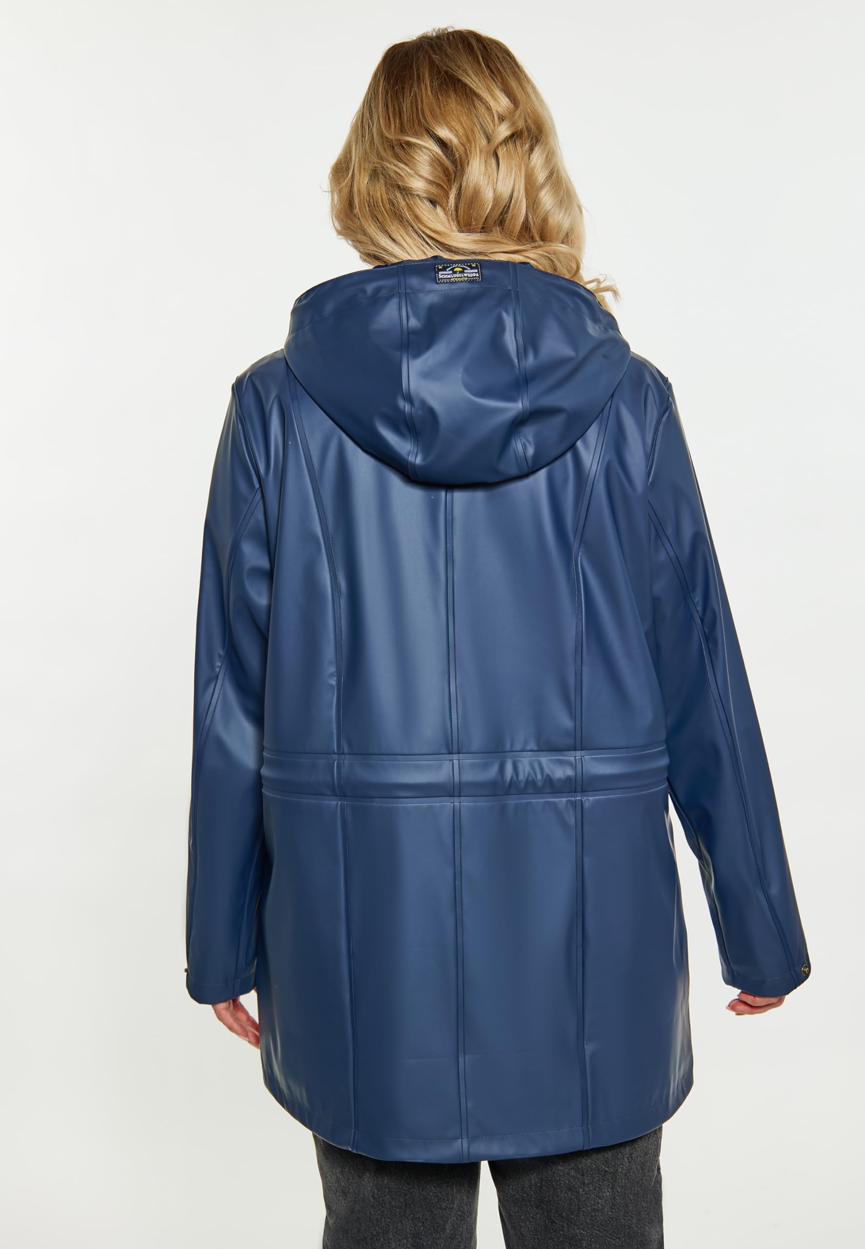 schmuddelwedda-damen-curvy-regenmantel-langer-regenmantel-in-curvy-passform image 5