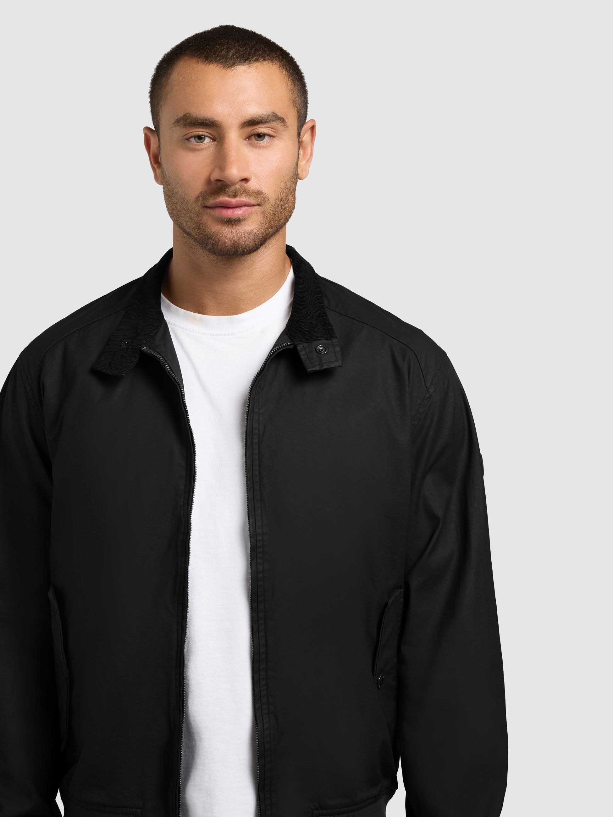 khujo-jacke-nabo-black-herren-blousonjacke-aus-gewachster-baumwolle-in-schwarz image 8