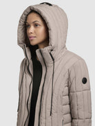 khujo-omni-steppjacke-gray-beige-cropped image 7