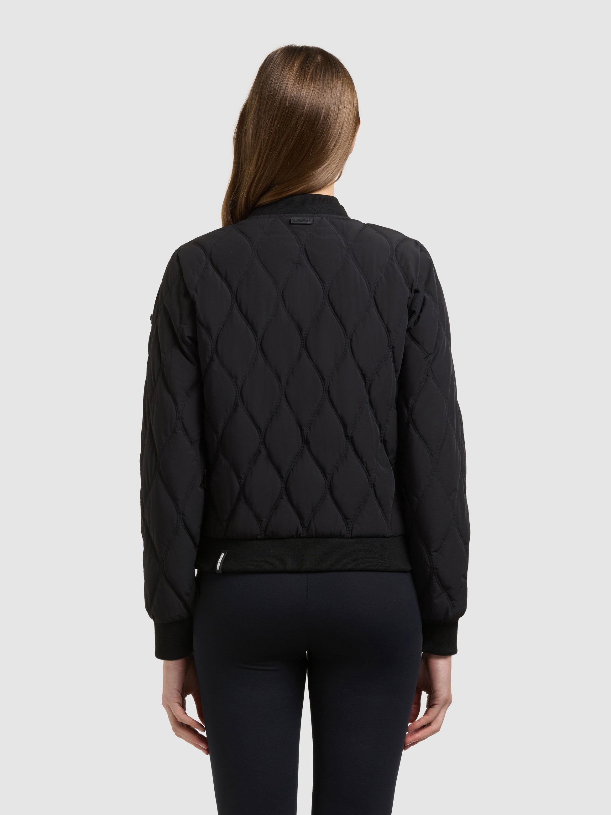 khujo-jacke-feen2-black-damen-steppjacke-kurz-regular-fit image 3