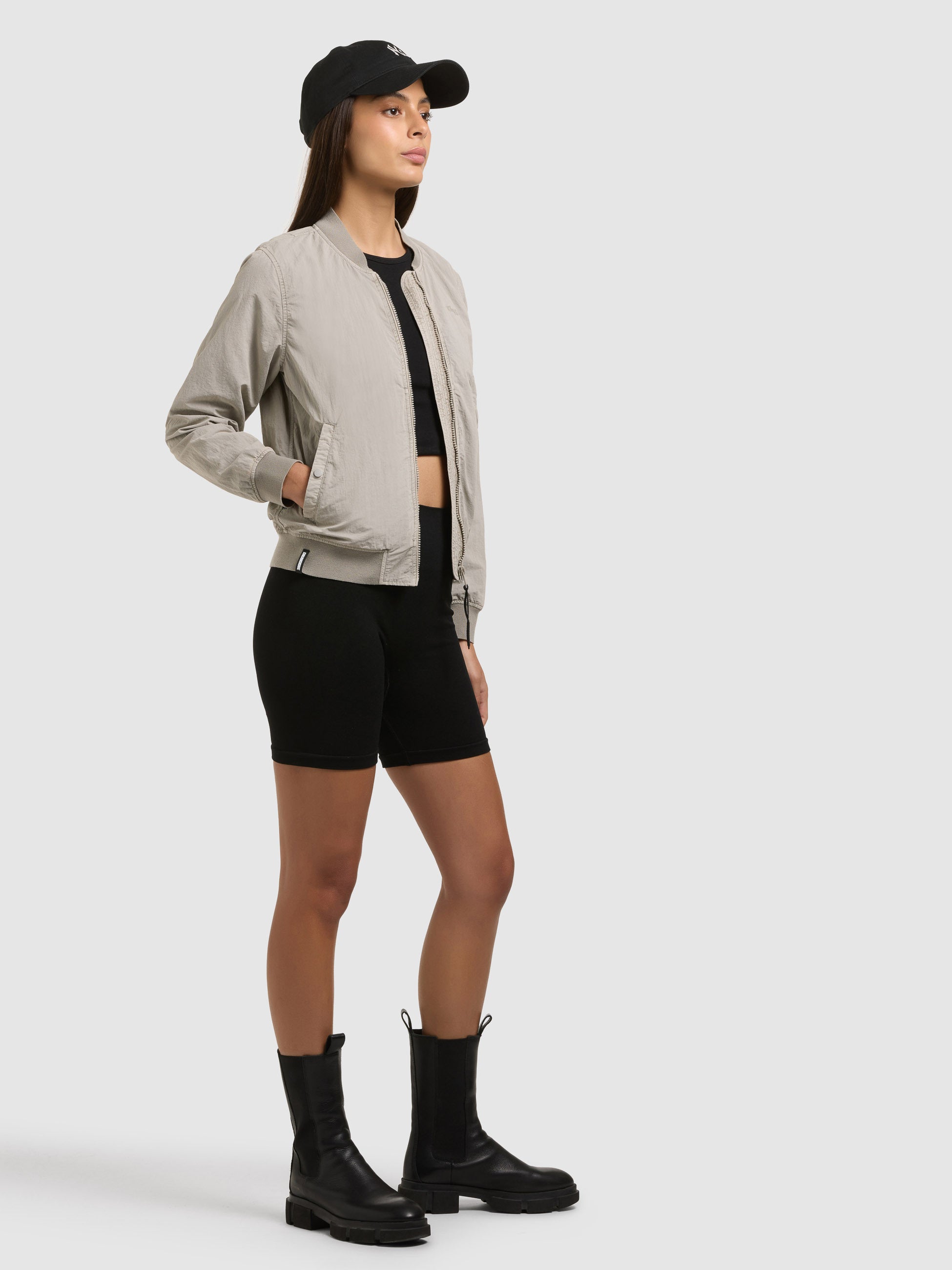 khujo-denz-bomberjacke-damen-bone-beige image 6