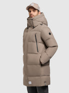 khujo-coat-morse-gray-beige-damen-steppmantel image 5