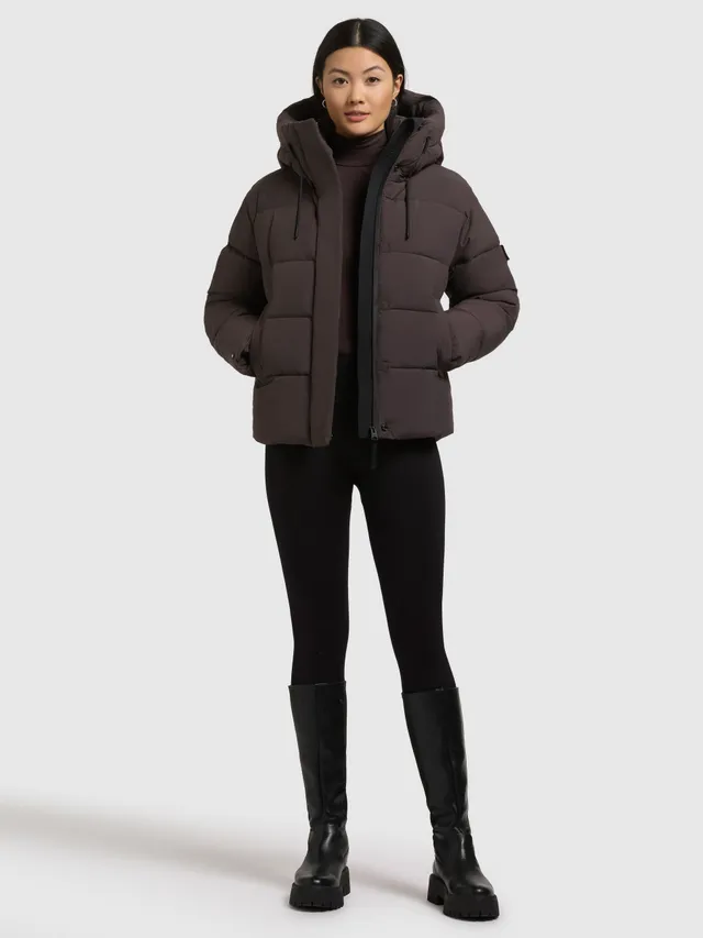 khujo-jacke-valina2-moody-plum-wasserabweisende-damen-steppjacke-loose-fit image 1