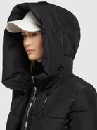 khujo-coat-jilias4-black-wattierter-damen-steppmantel image 7