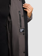 khujo-mantel-hayana-graphite-grey-knielanger-damen-steppmantel image 8