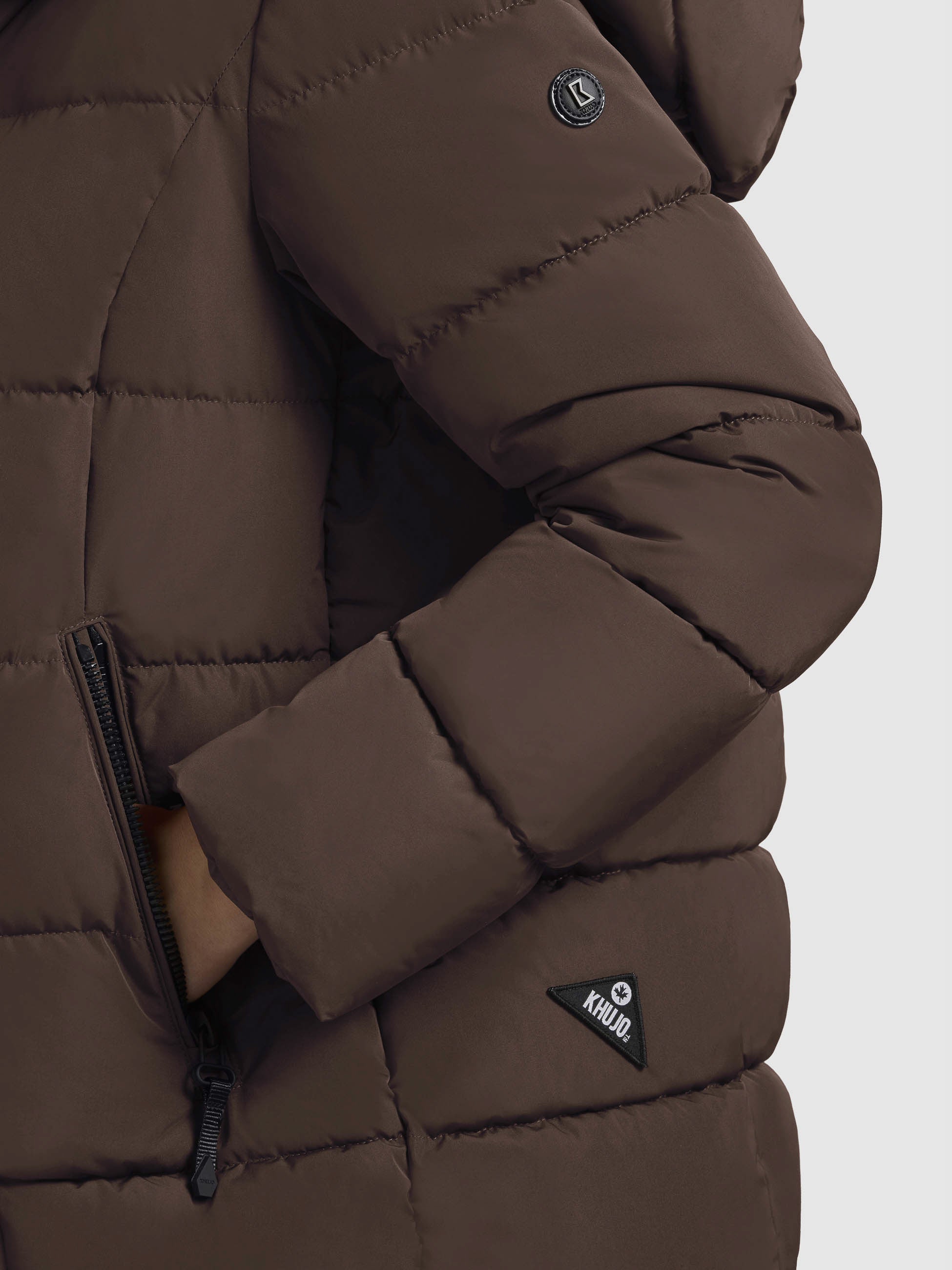 khujo-camea-steppjacke-braun-h-ftlang-regular-fit image 8
