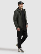 khujo-larm-bergangsjacke-dark-green image 6