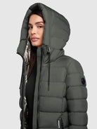 khujo-coat-simmie-foam-green-damen-steppmantel-knielang-regular-fit-mit-kapuze image 7