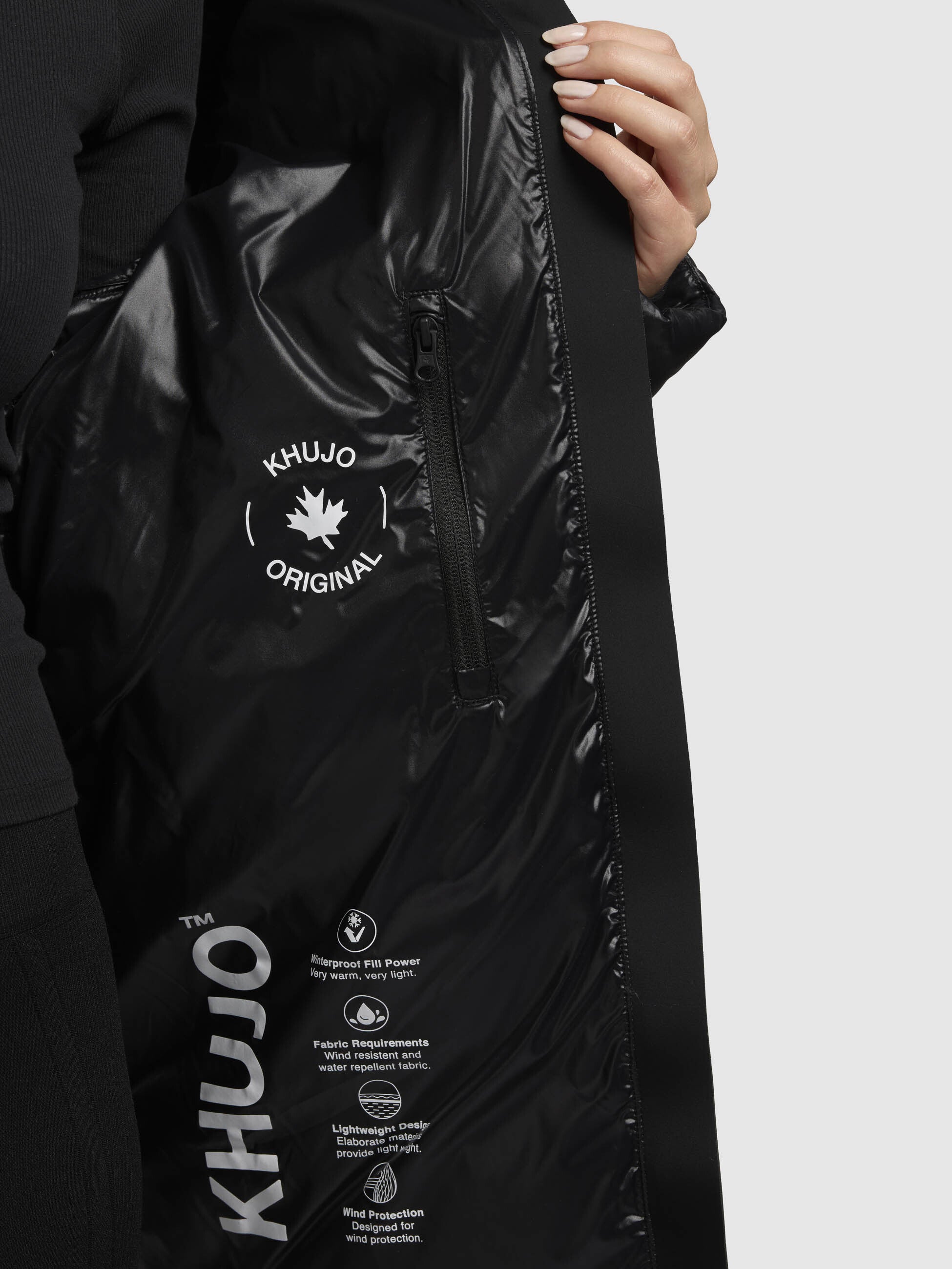 khujo-jacke-word3-satin-damen-steppjacke-regular-fit-schwarz image 8