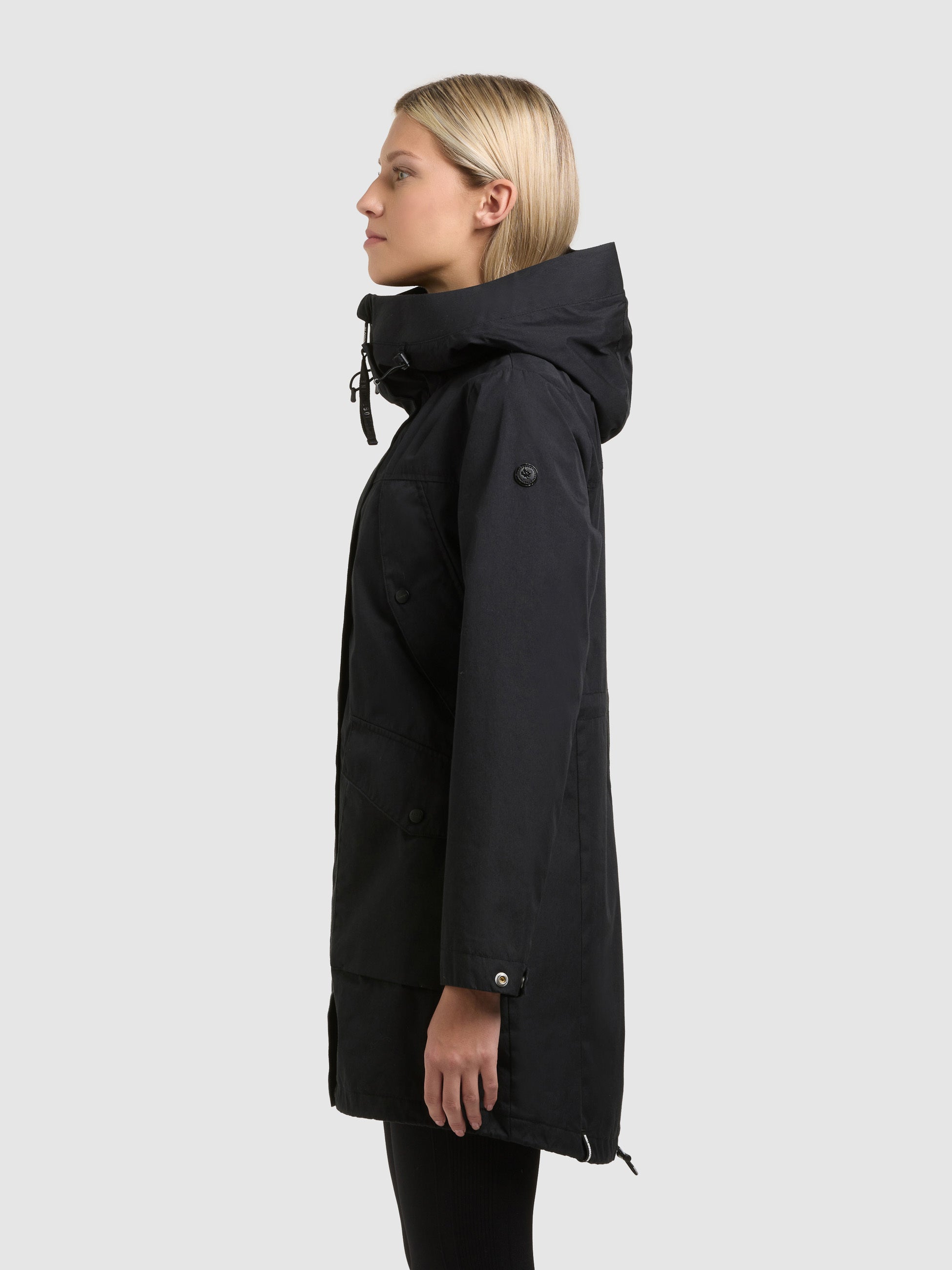 khujo-mantel-agev-black-bergangsparka-aus-baumwoll-mix-regular-fit image 5