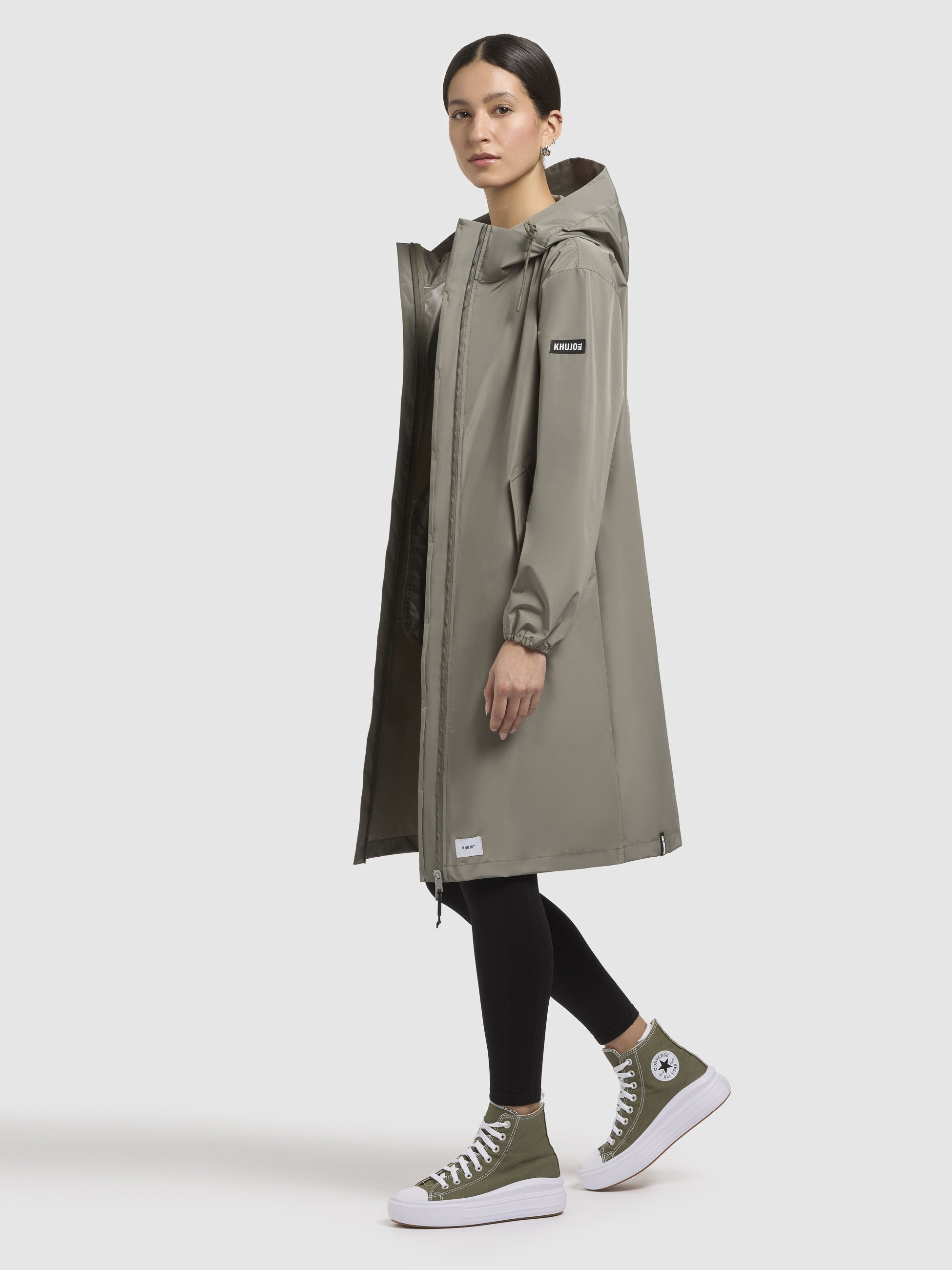 khujo-timea-kurzmantel-damen-sommerjacke-graugr-n image 2