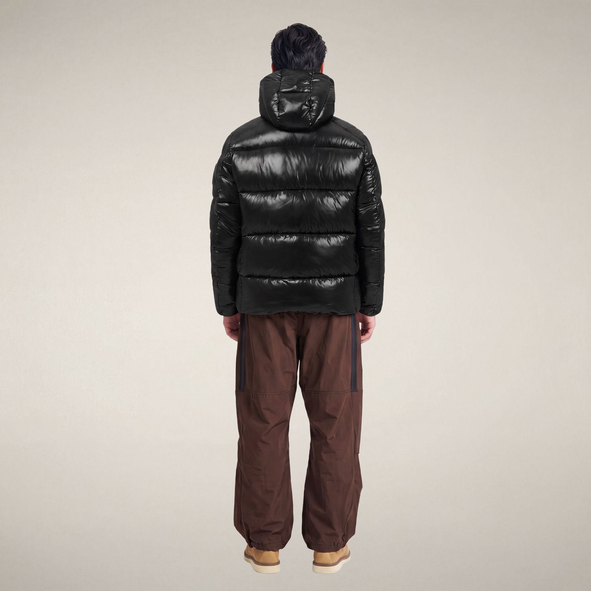 save-the-duck-edgard-herren-pufferjacke-schwarz-laqu image 2