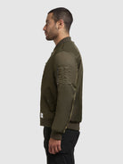 khujo-jacke-adon-forest-green-damen-bomberjacke-bergangsjacke image 5