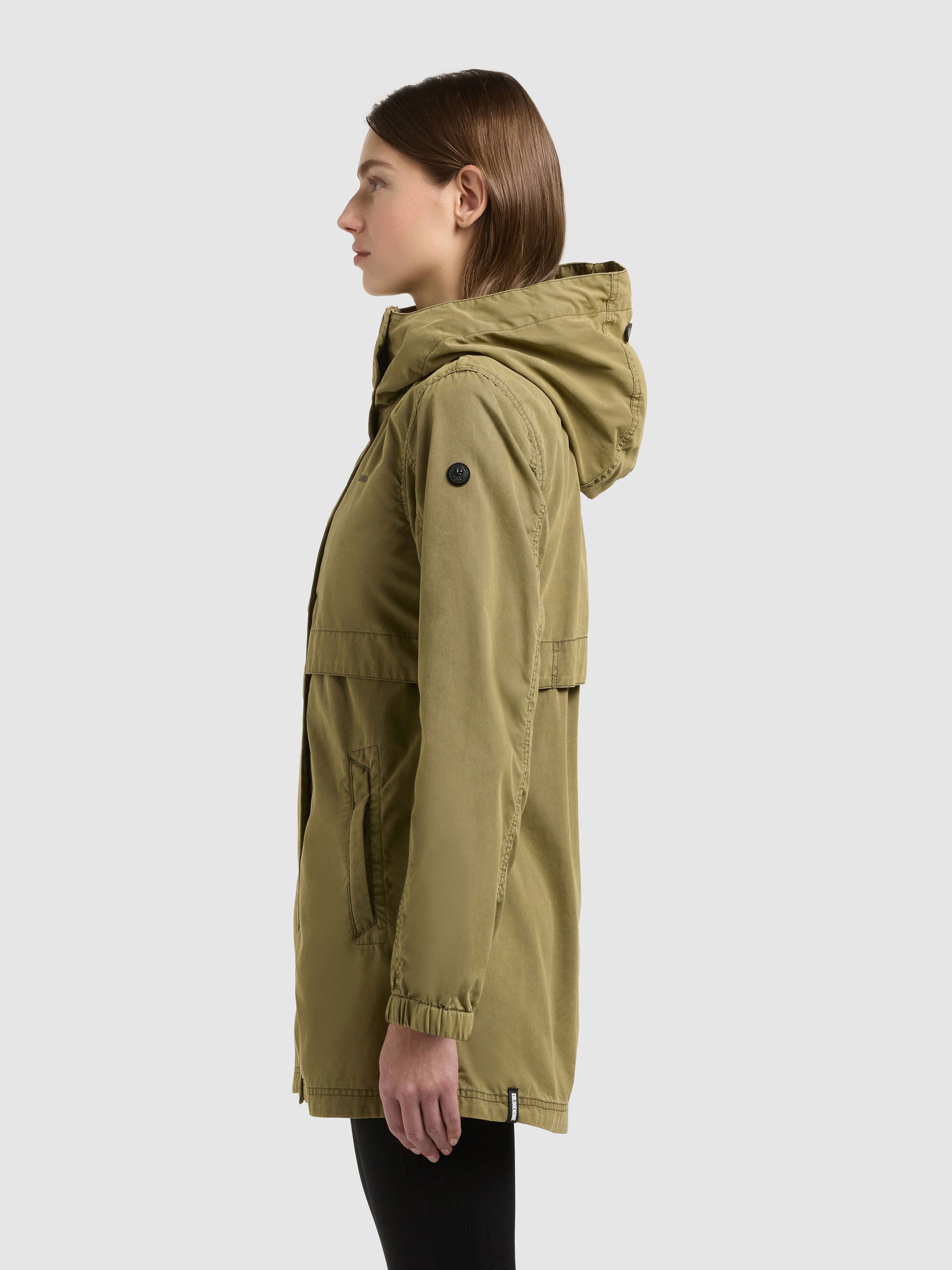 khujo-jacke-brava-damen-kapuzenjacke-in-turtle-green-slim-fit image 5